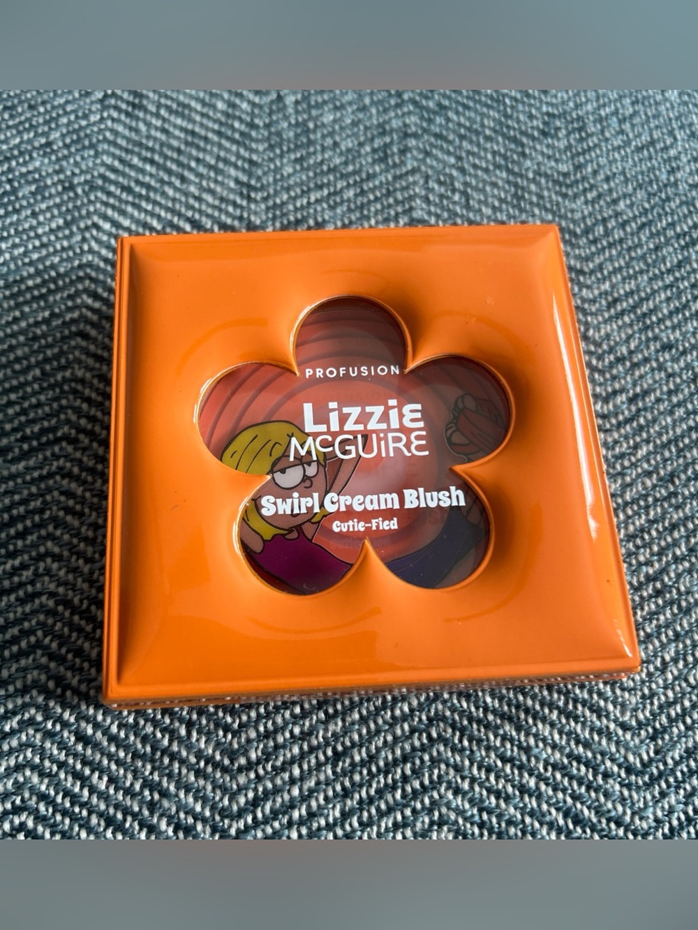 Profusion Cosmetics Lizzie McGuire-Swirl Cream Blush Cutie Fied-Orange 1.5 oz